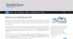 Desktop Screenshot of healthquestmemphis.com