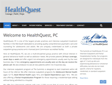 Tablet Screenshot of healthquestmemphis.com